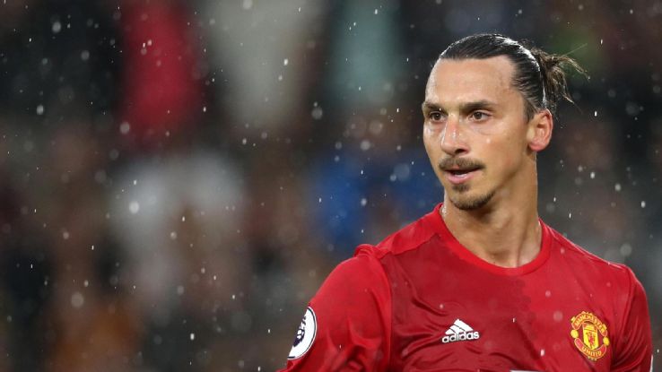 Manchester United'lı Ibrahimovic Tarihe Geçti